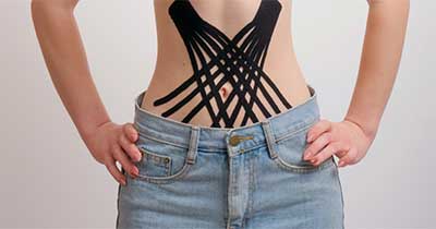 Тейпирование для уменьшения жировой прослойки